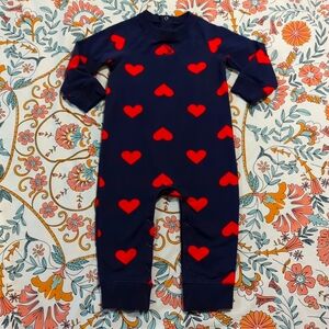 12-18 month Primary Heart one-piece